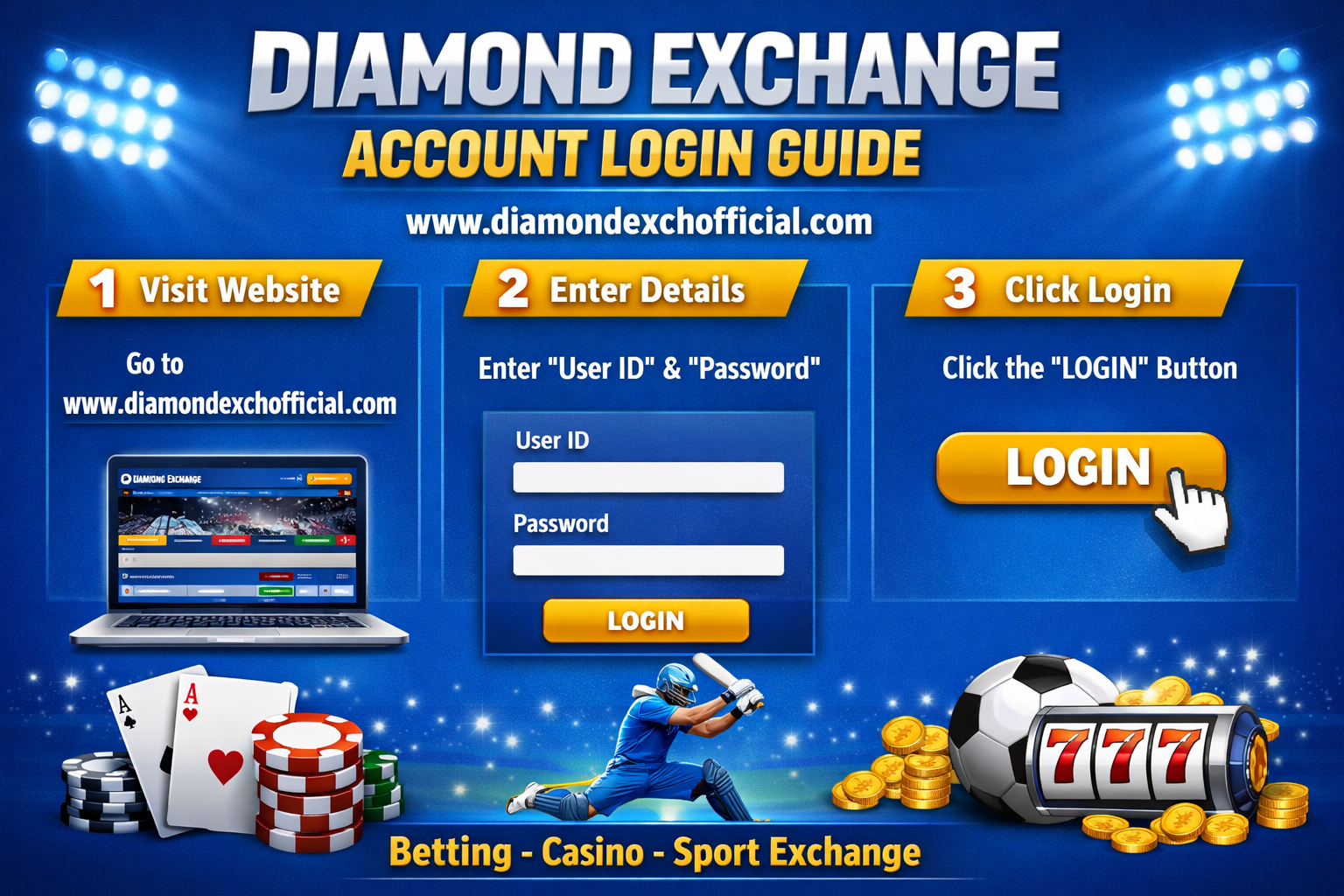  Diamond Exchange Account Login Guide