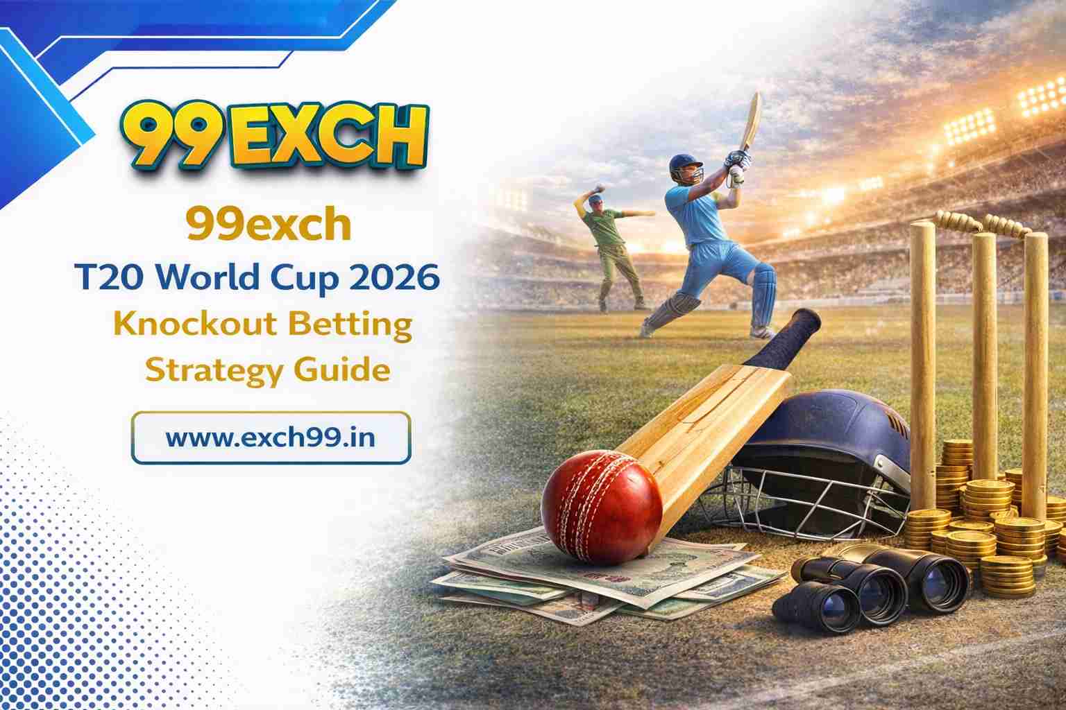 99exch T20 World Cup 2026 Knockout Betting Strategy Guide