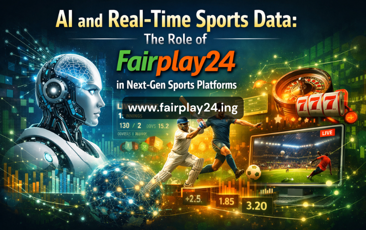 AI and Real-Time Sports Data: The Role of Fairplay24 in Next-Gen Sports Platforms