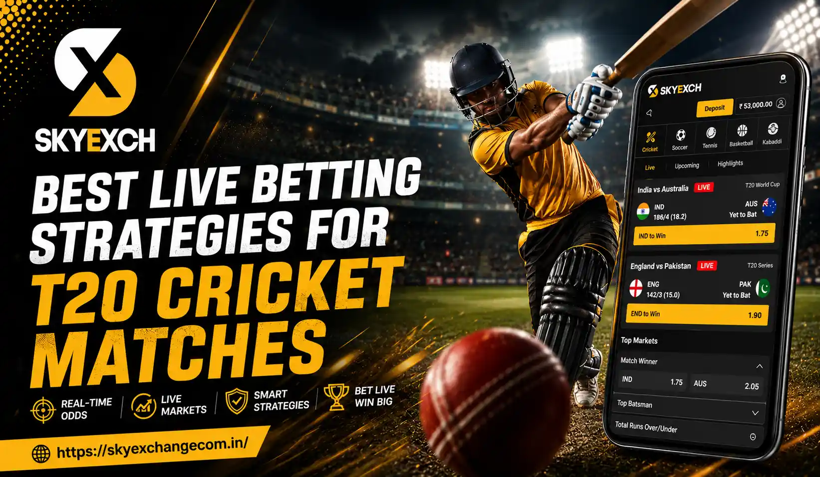Best Live Betting Strategies for T20 Cricket Matches