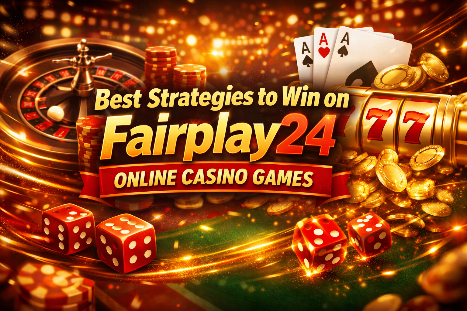 Best Strategies to Win on Fairplay24 Online Casino Games