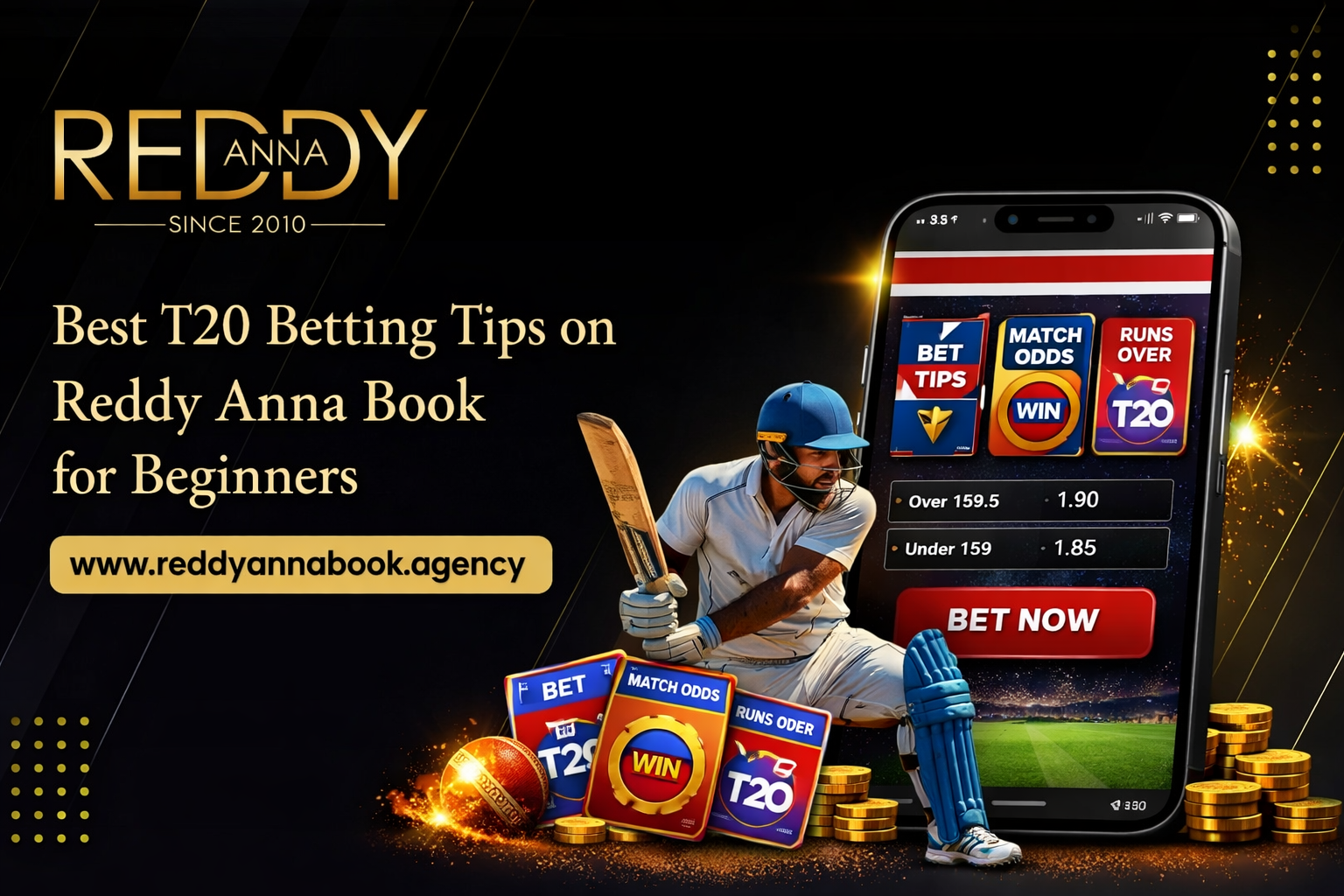 Best T20 Betting Tips on Reddy Anna Book for Beginners