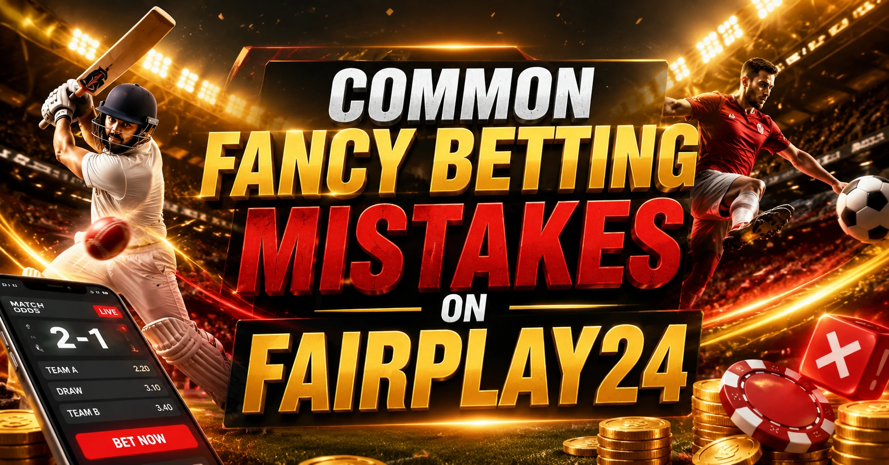 Common Fancy Betting Mistakes on Fairplay24