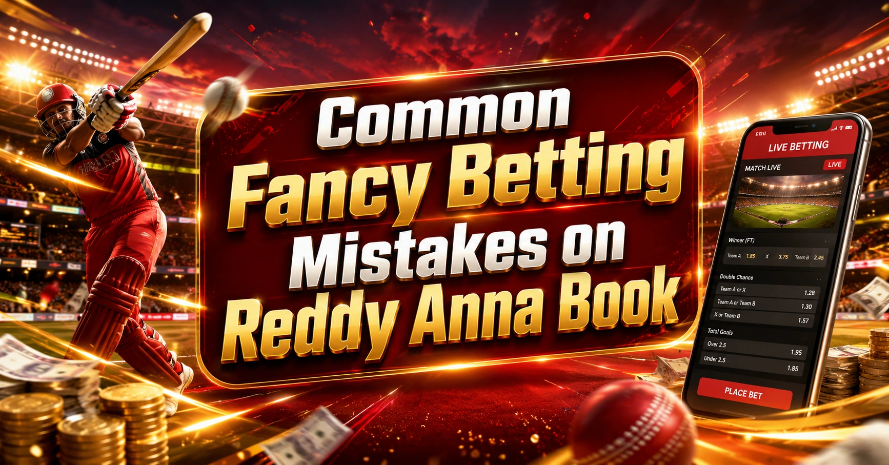 Common Fancy Betting Mistakes on Reddy Anna Book