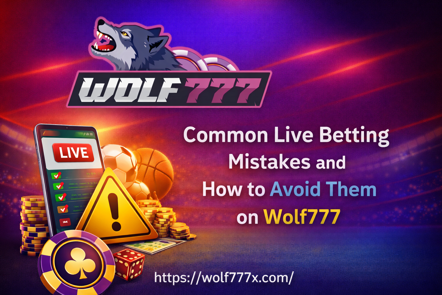 Common Live Betting Mistakes and How to Avoid Them on Wolf777