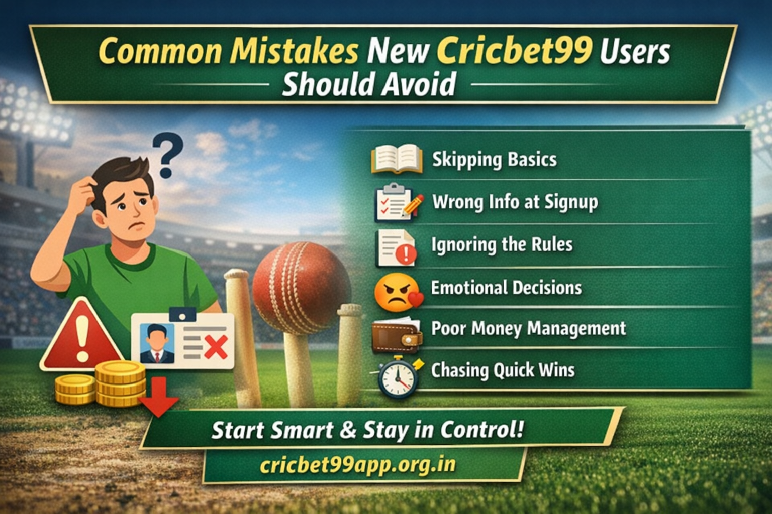 Common Mistakes New Cricbet99 Users Should Avoid