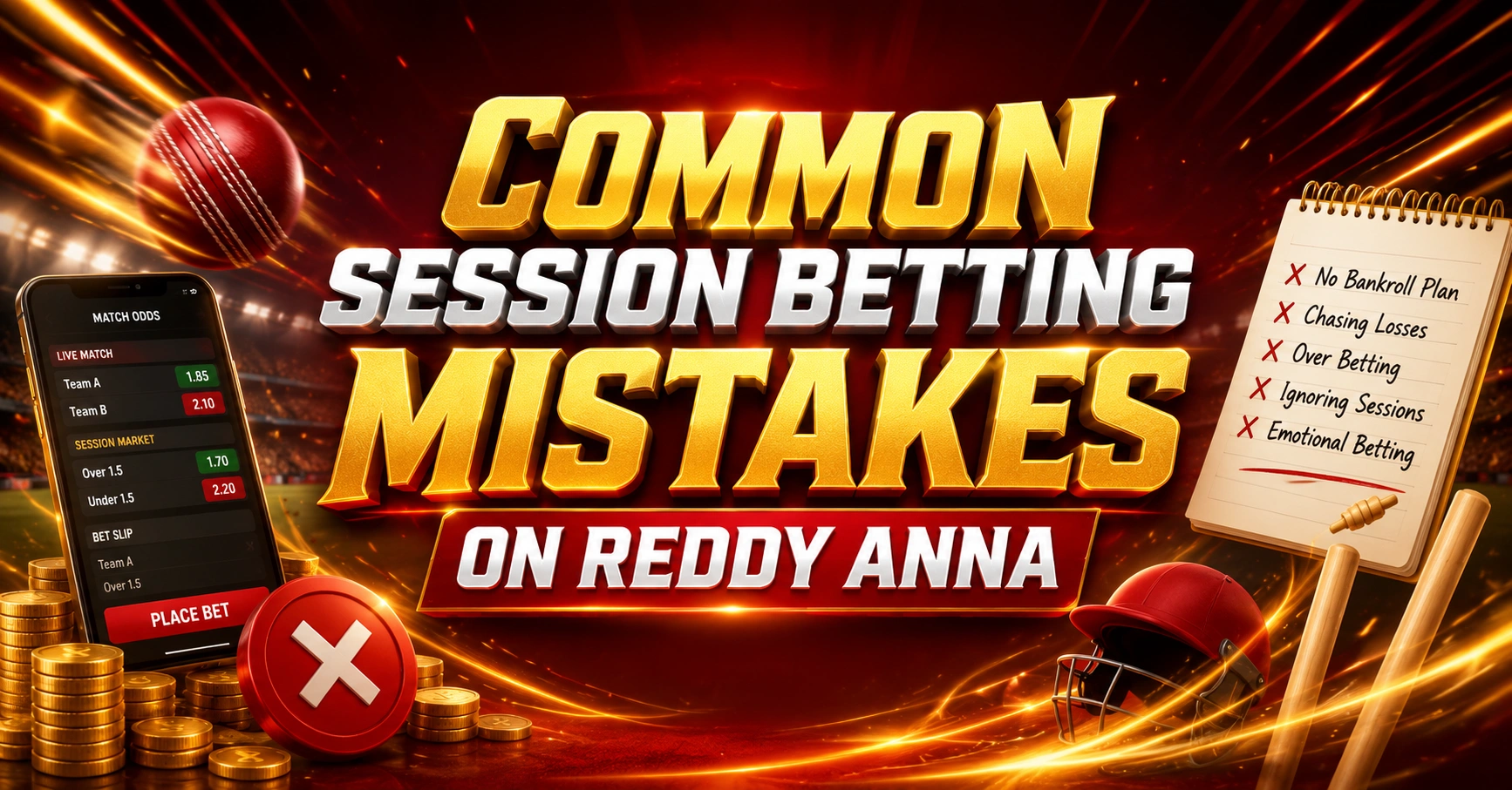 Common Session Betting Mistakes on Reddy Anna