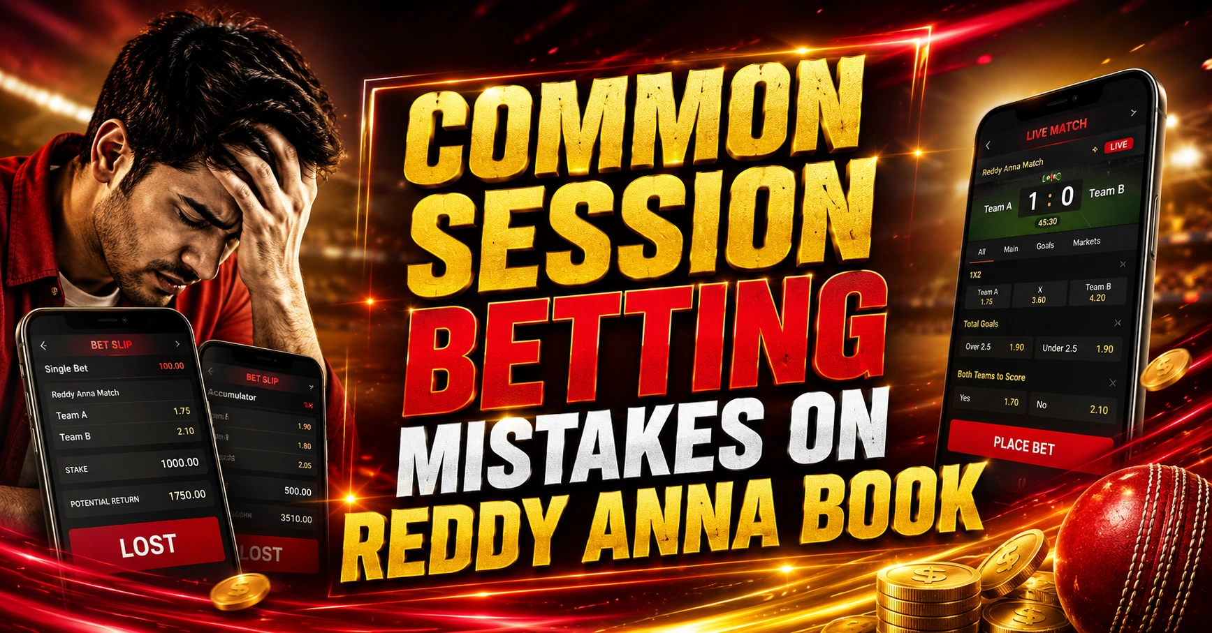 Common Session Betting Mistakes on Reddy Anna Book