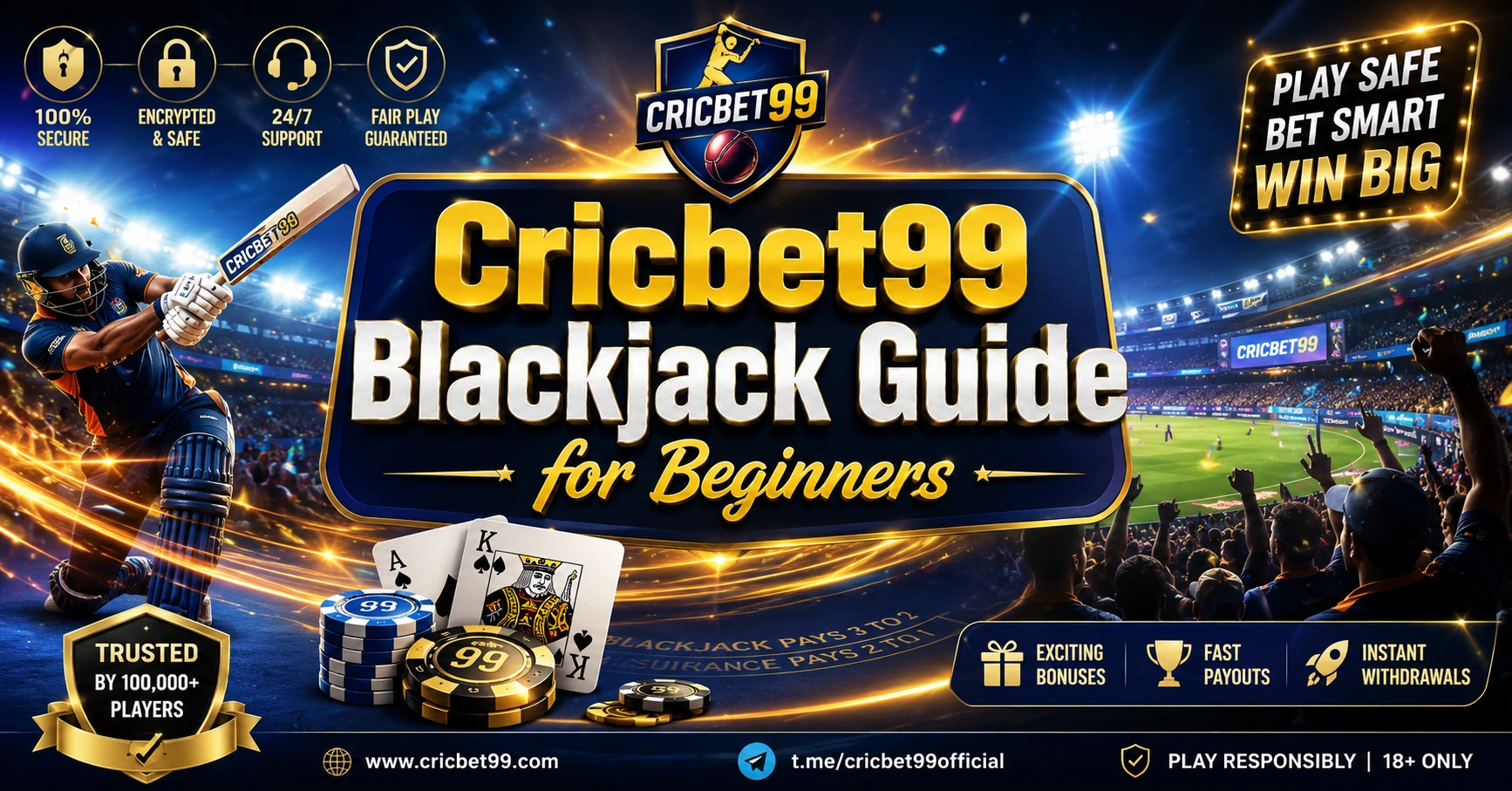Cricbet99 Blackjack Guide for Beginners