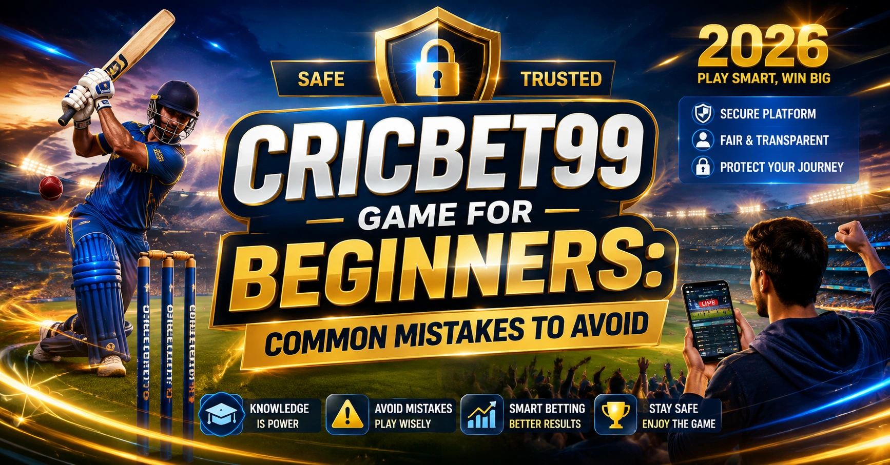 Cricbet99 Game for Beginners: Common Mistakes to Avoid