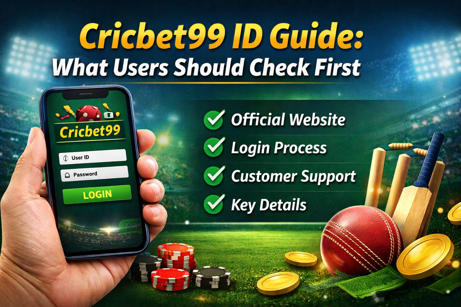 Cricbet99 ID Guide: What Users Should Check First Before Getting Started
