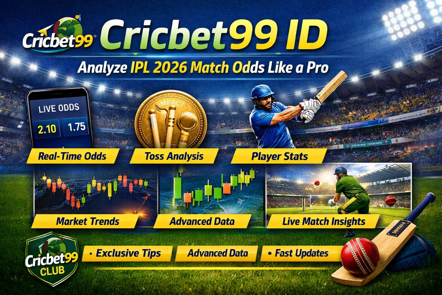 Cricbet99 ID: Smart Way to Analyze IPL 2026 Match Odds Like a Pro