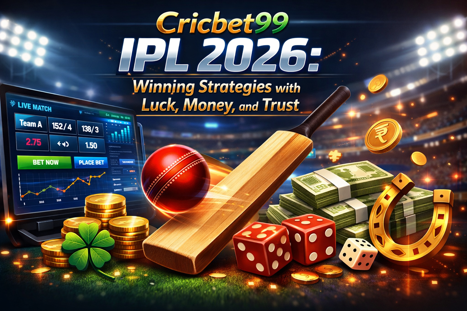 Cricbet99 IPL 2026: Winning Strategies with Luck, Money, and Trust