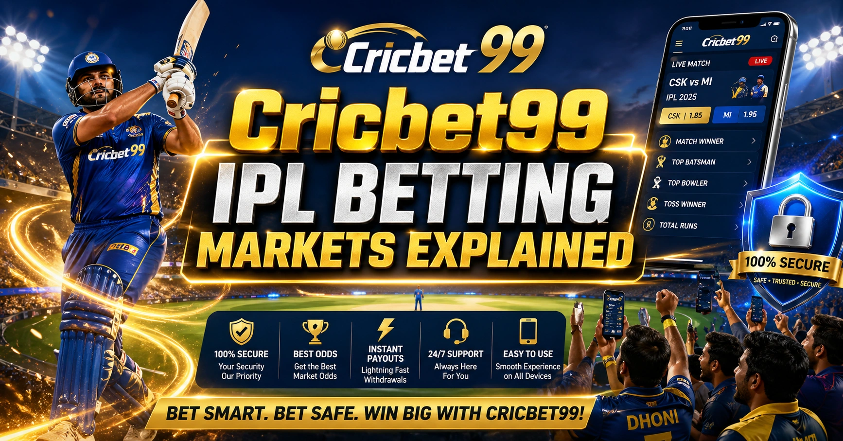 Cricbet99 IPL Betting Markets Explained