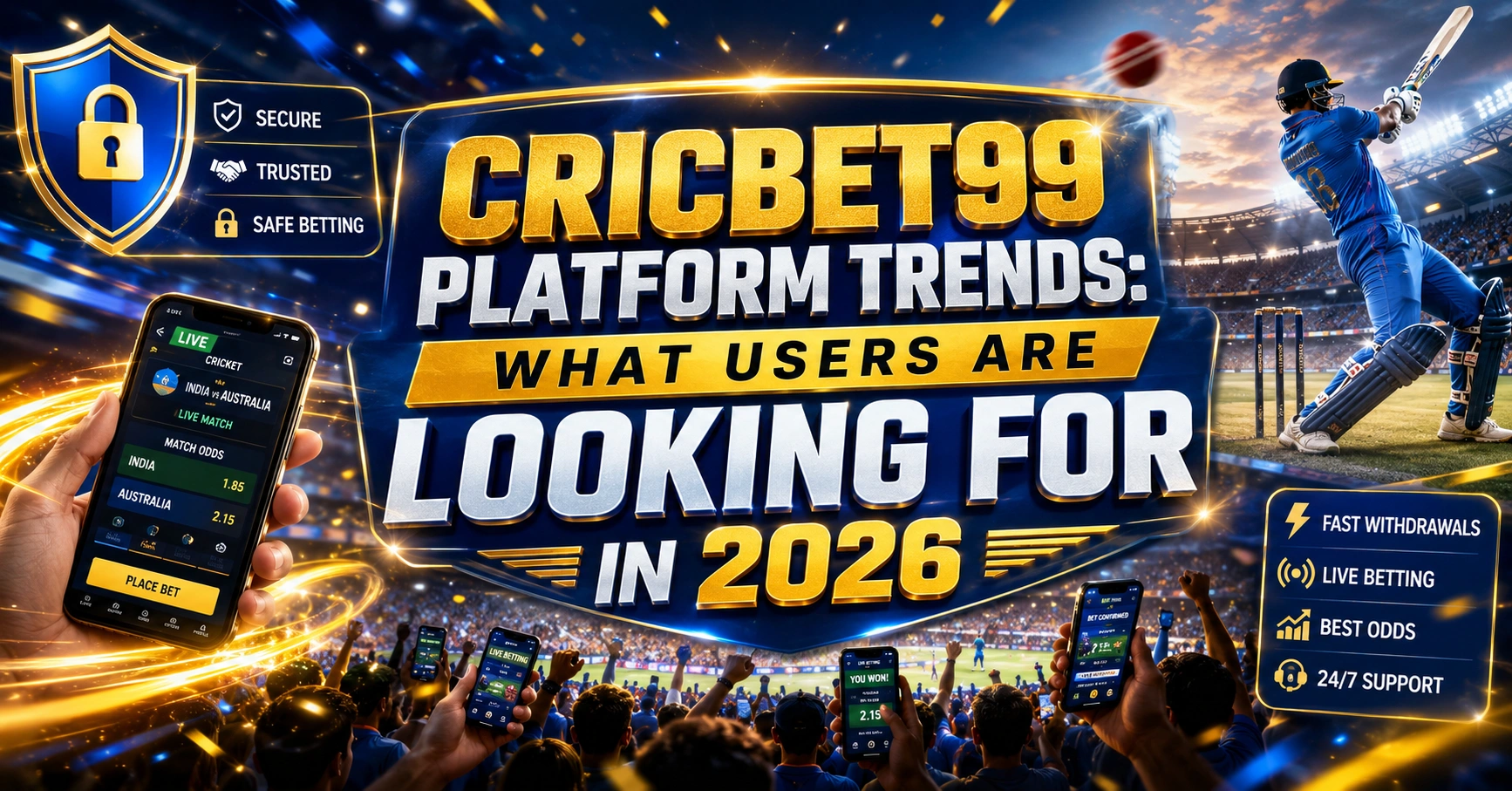 Cricbet99 Platform Trends: What Users Are Looking For in 2026
