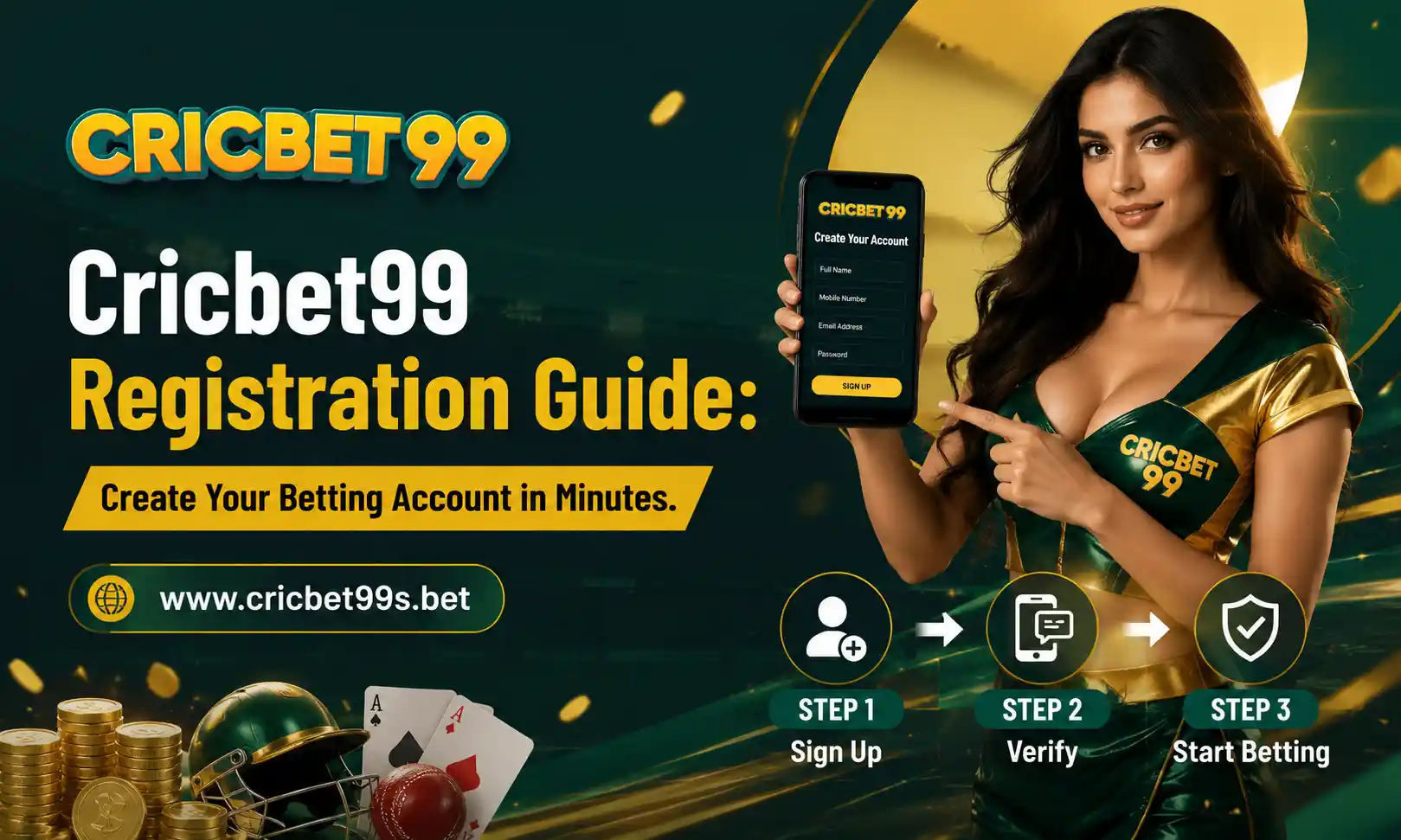 Cricbet99 Registration Guide: Create Your Betting Account in Minutes