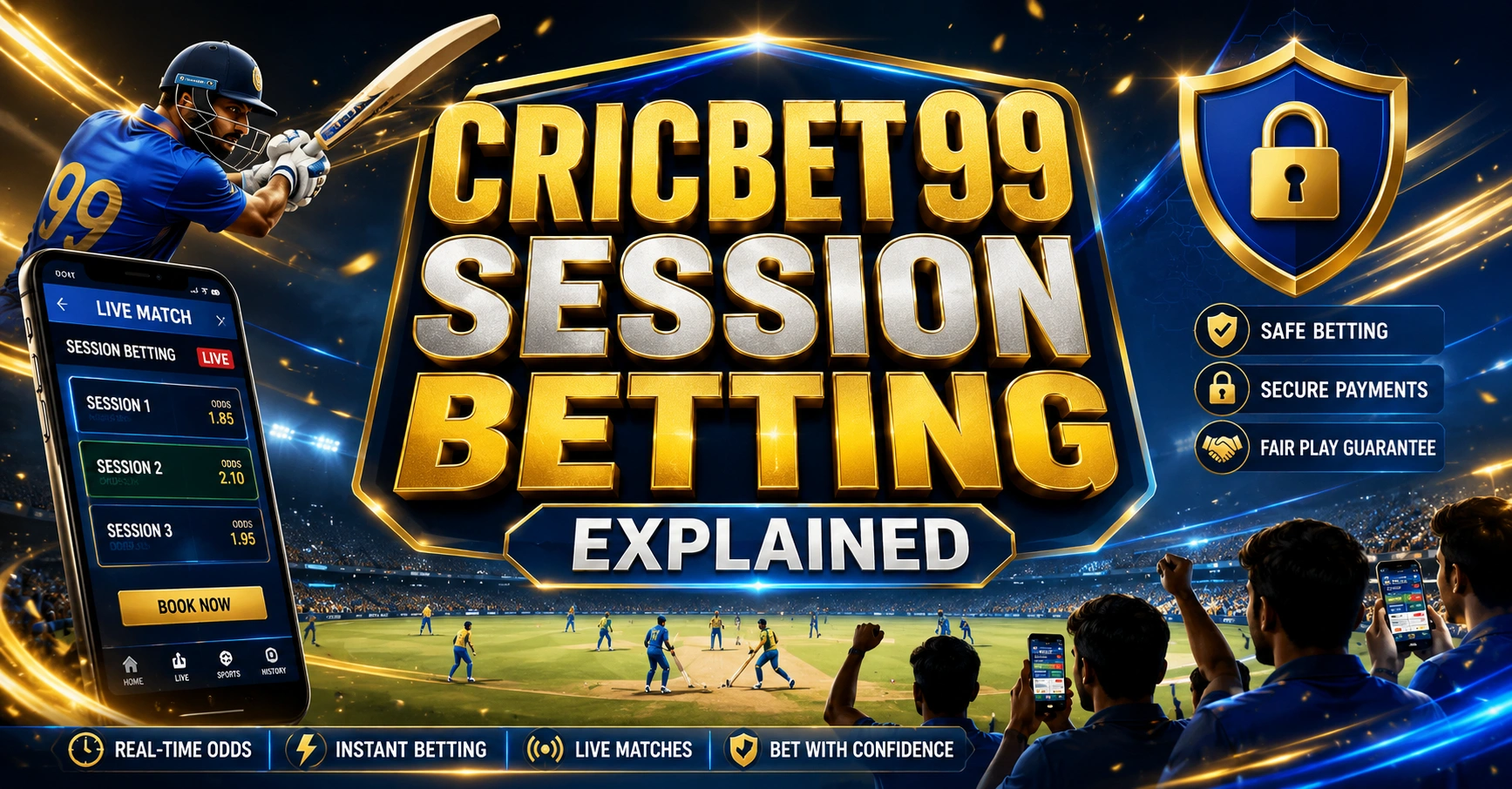 Cricbet99 Session Betting Explained