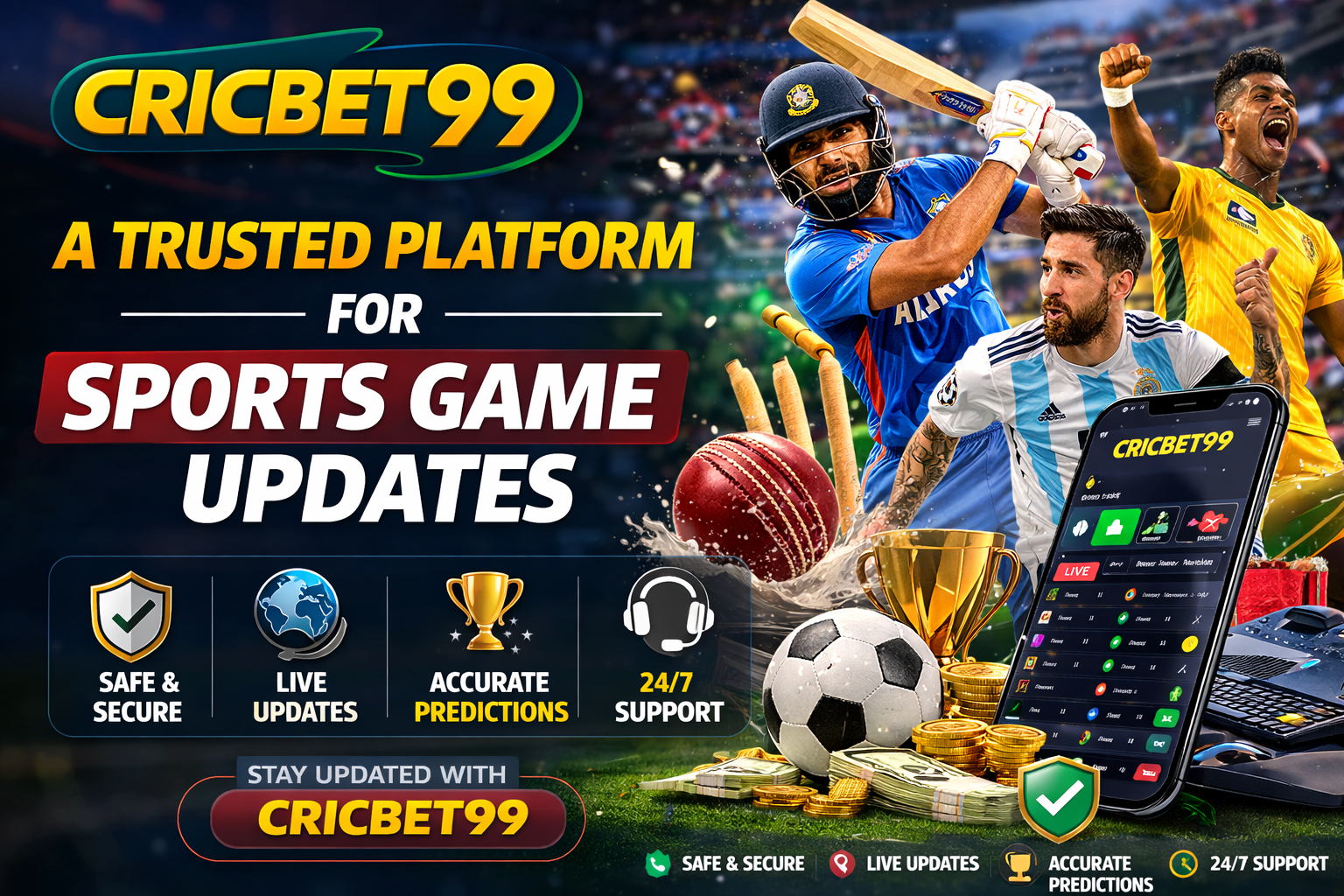 Cricbet99: A Trusted Platform for Sports Game Updates