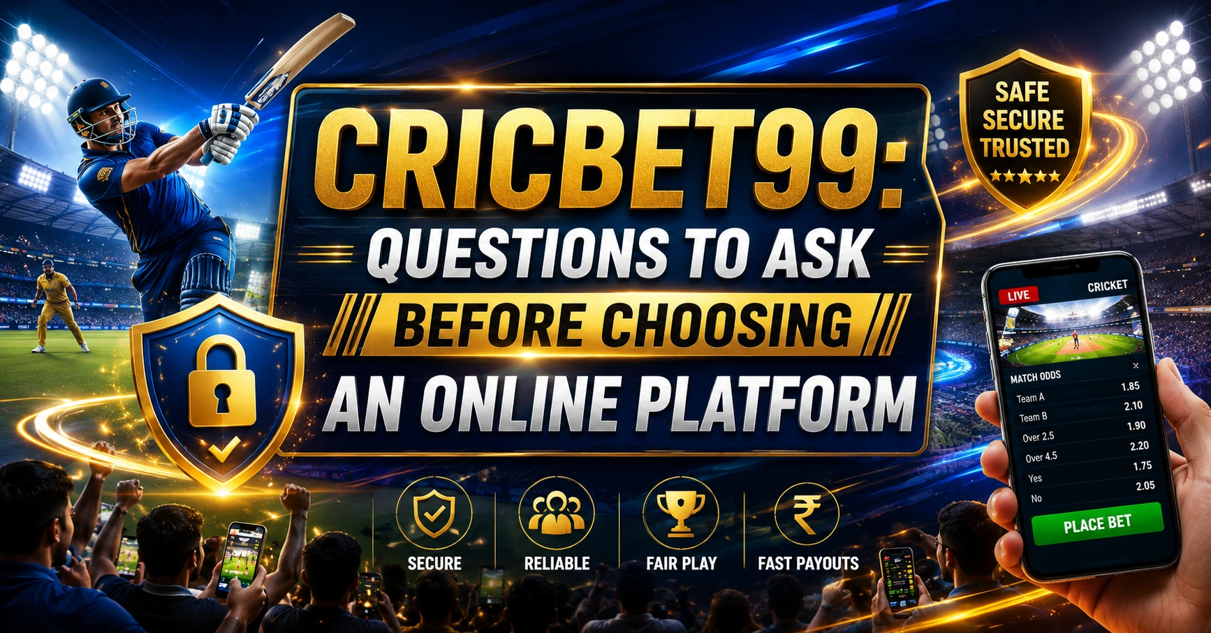 Cricbet99: Questions to Ask Before Choosing an Online Platform