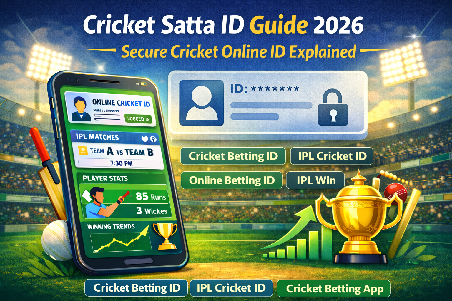 Cricket Satta ID: Everything You Need to Know for Safe Winnings