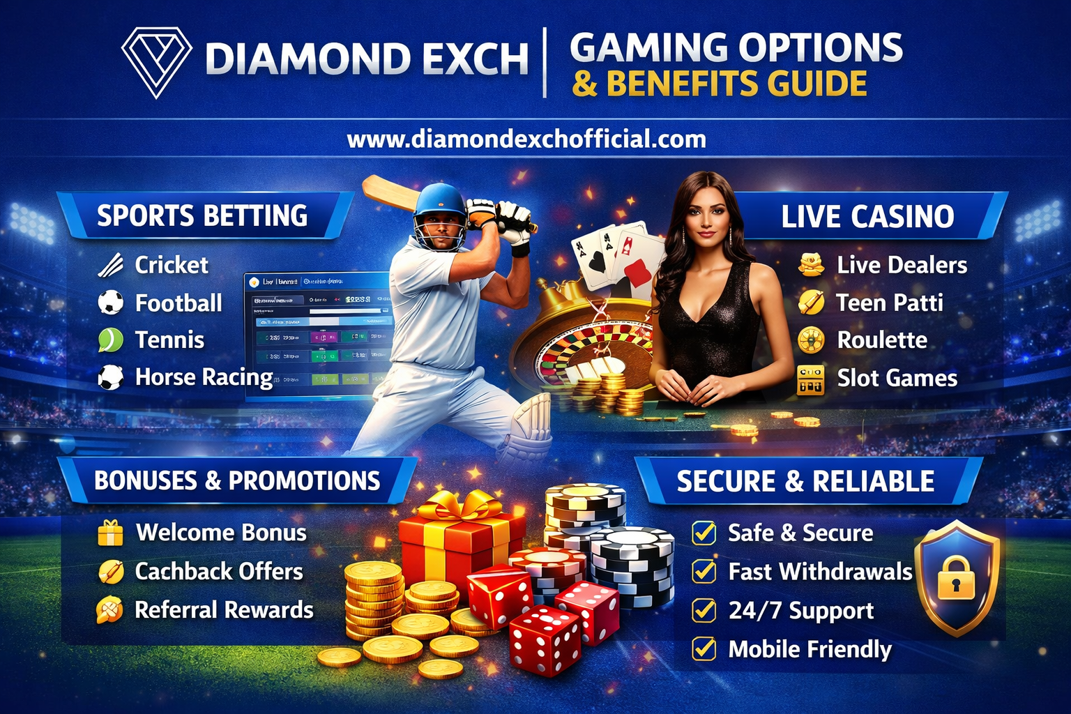 Diamond Exchang Gaming Options and Benefits Guide