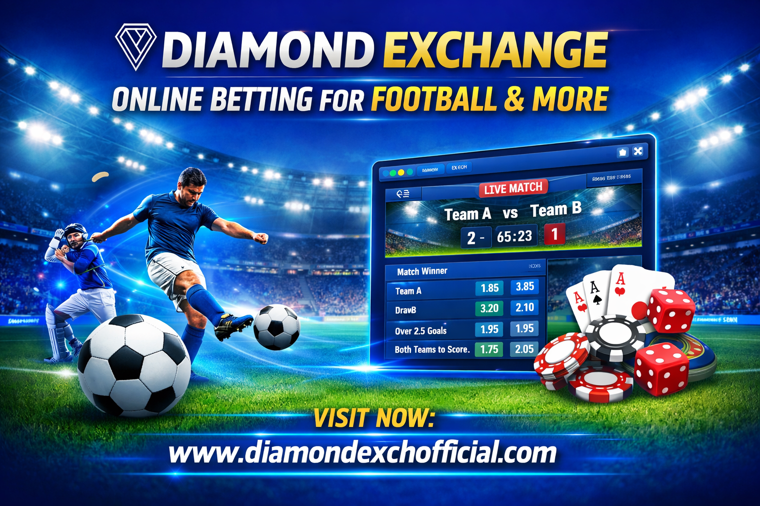 Diamond Exchange Online Betting for Football and More