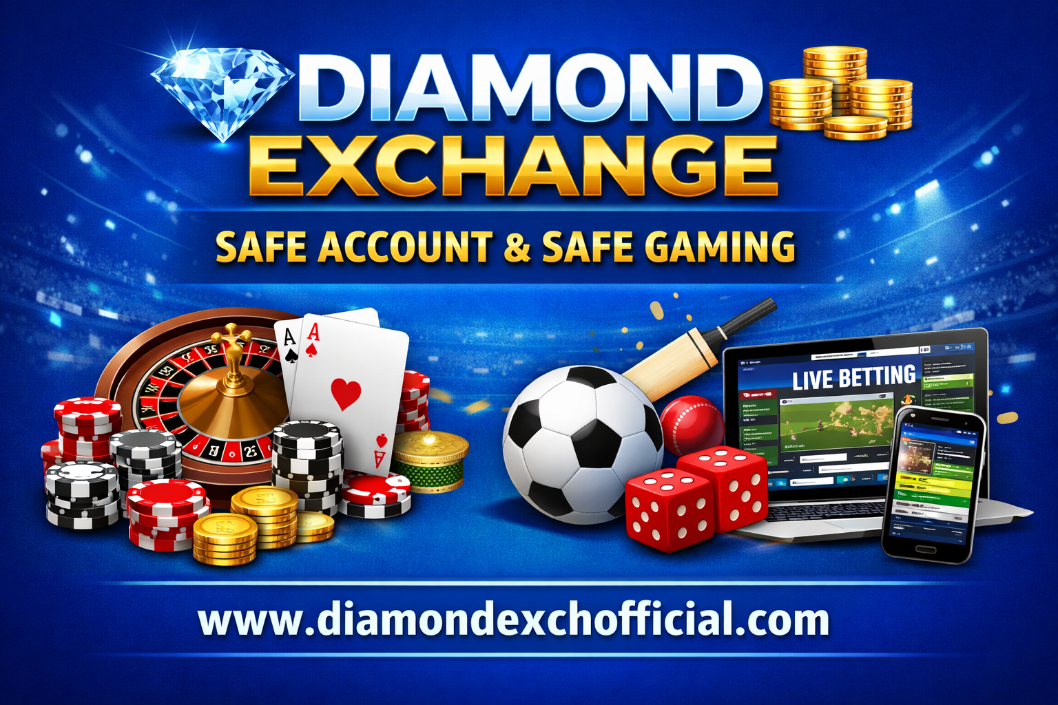 Diamond Exchange Safe Account & Safe Gaming