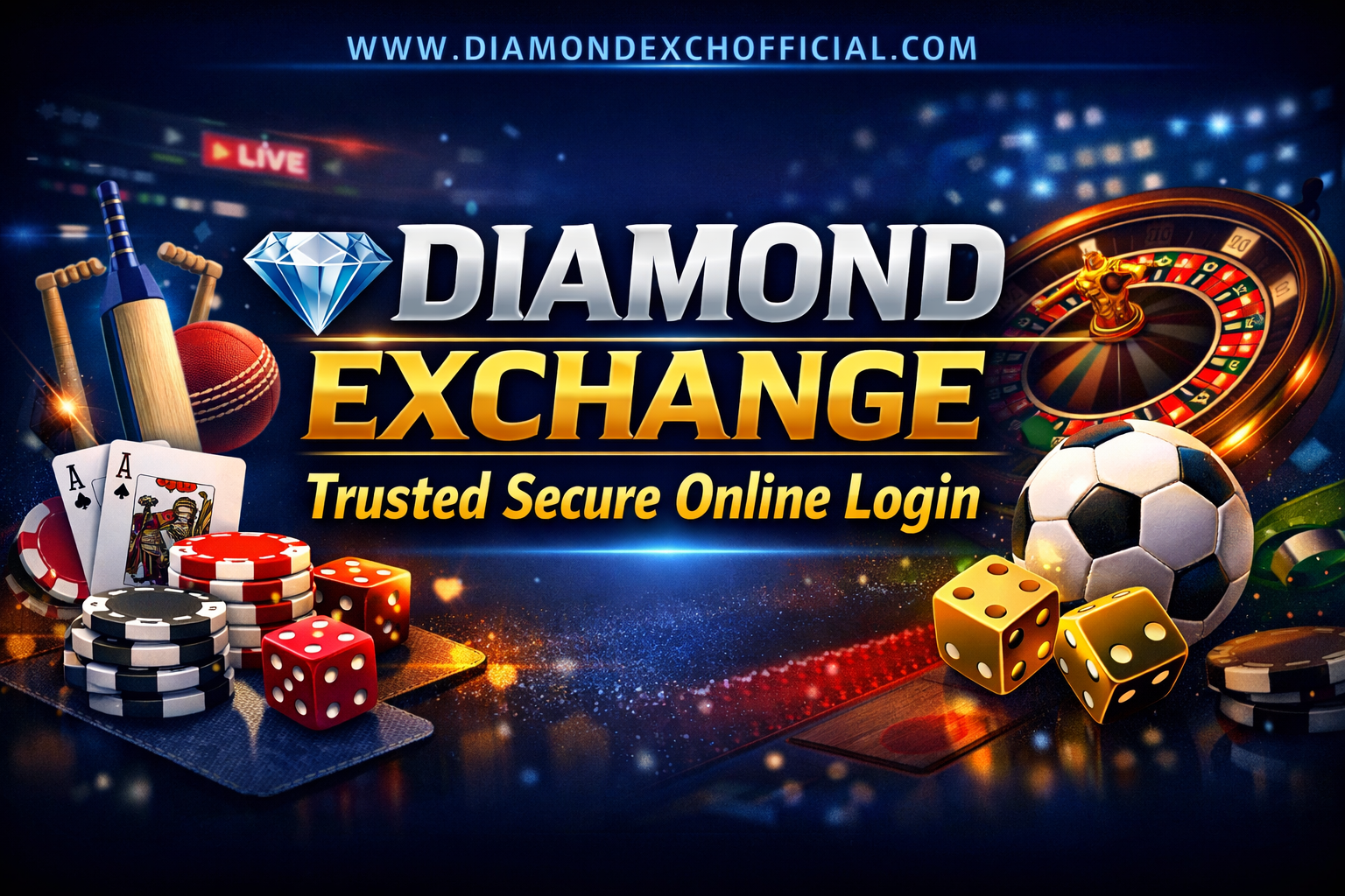 Diamond Exchange Trusted Secure Online Login