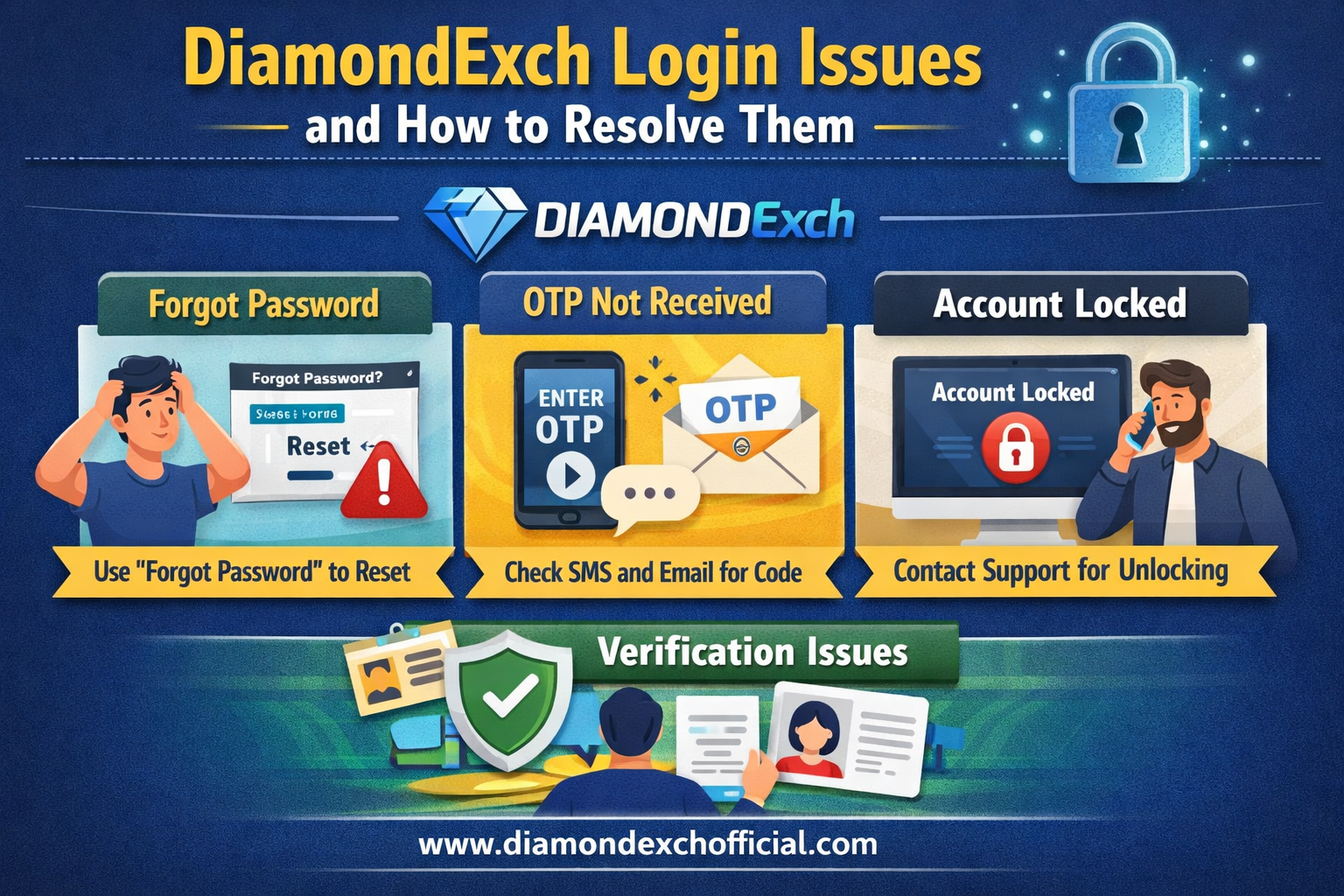 DiamondExch Login Issues and How to Resolve Them