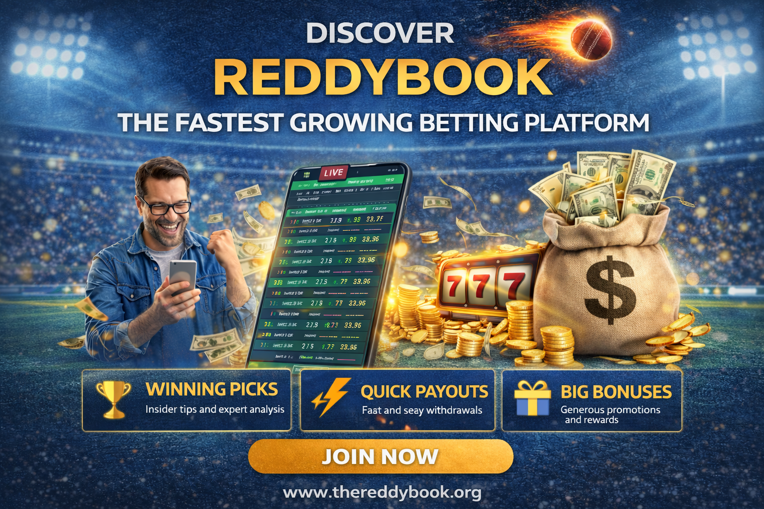 Discover Reddybook The Fastest Growing Betting Platform