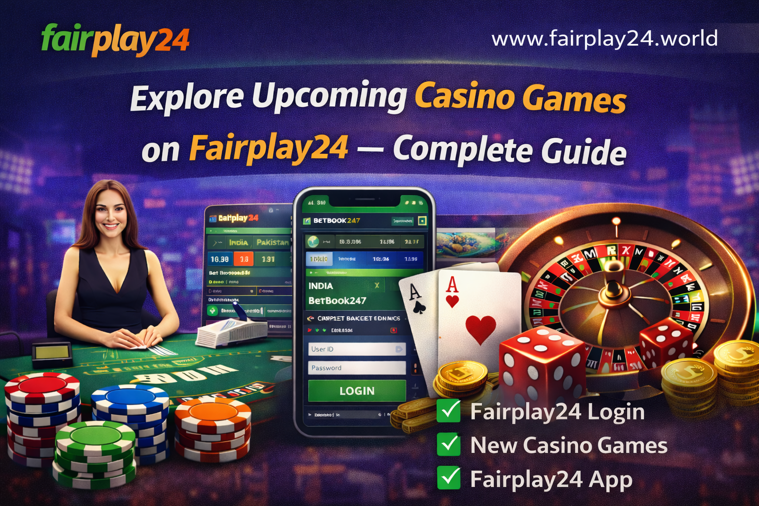 Explore Upcoming Casino Games on Fairplay24 Complete Guide