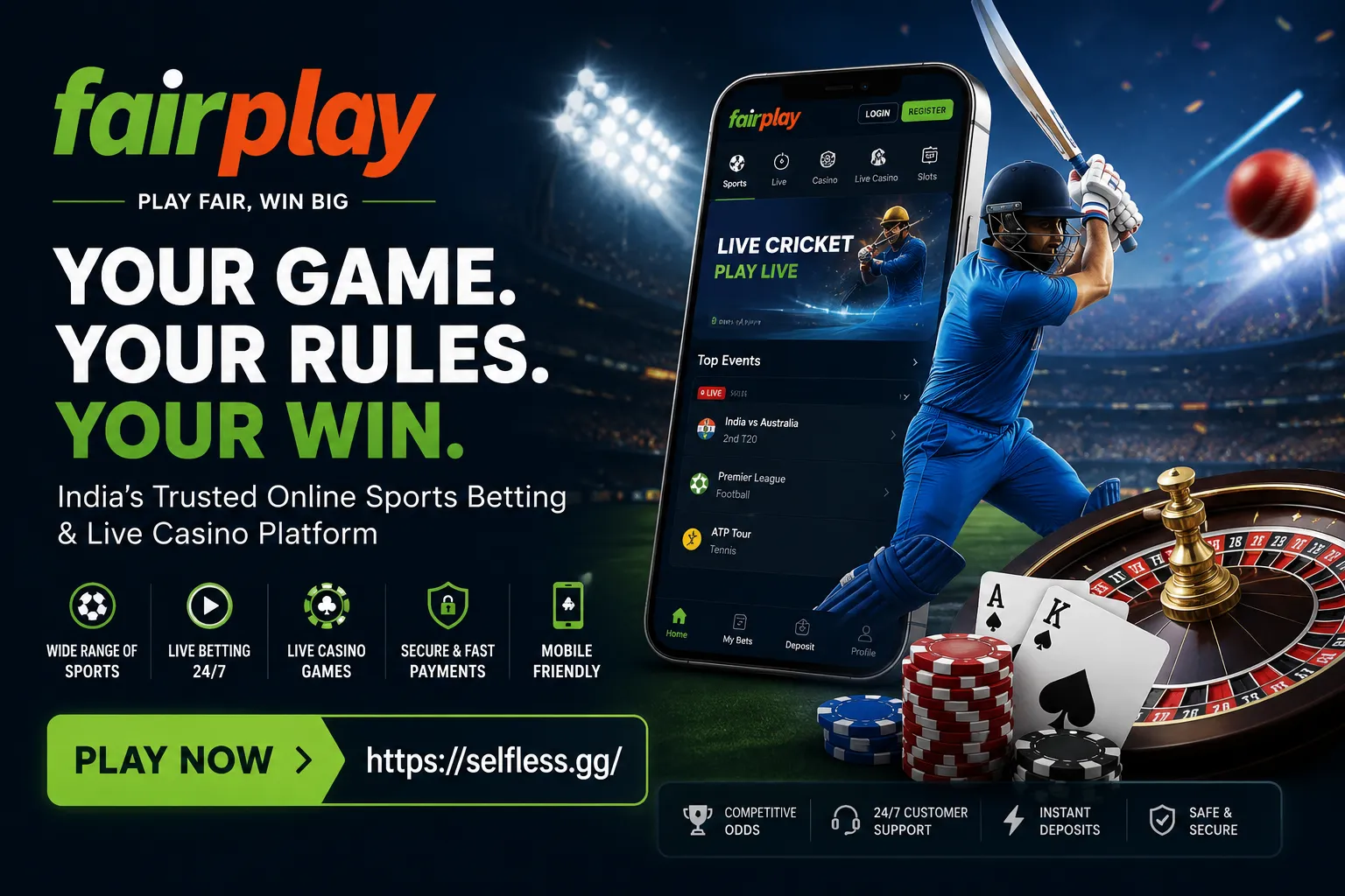 Fairplay – India's Trusted Online Sports Betting & Live Casino Platform