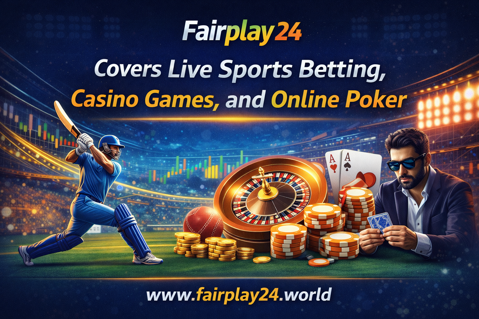 Fairplay24 Covers Live Sports Betting, Casino Games, and Online Poker