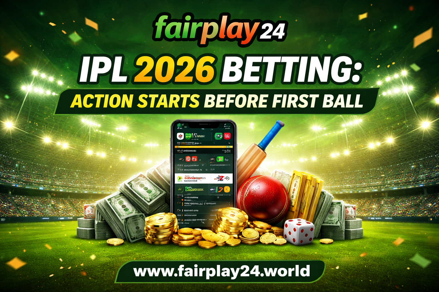Fairplay24 IPL 2026 Betting: Action Starts Before First Ball