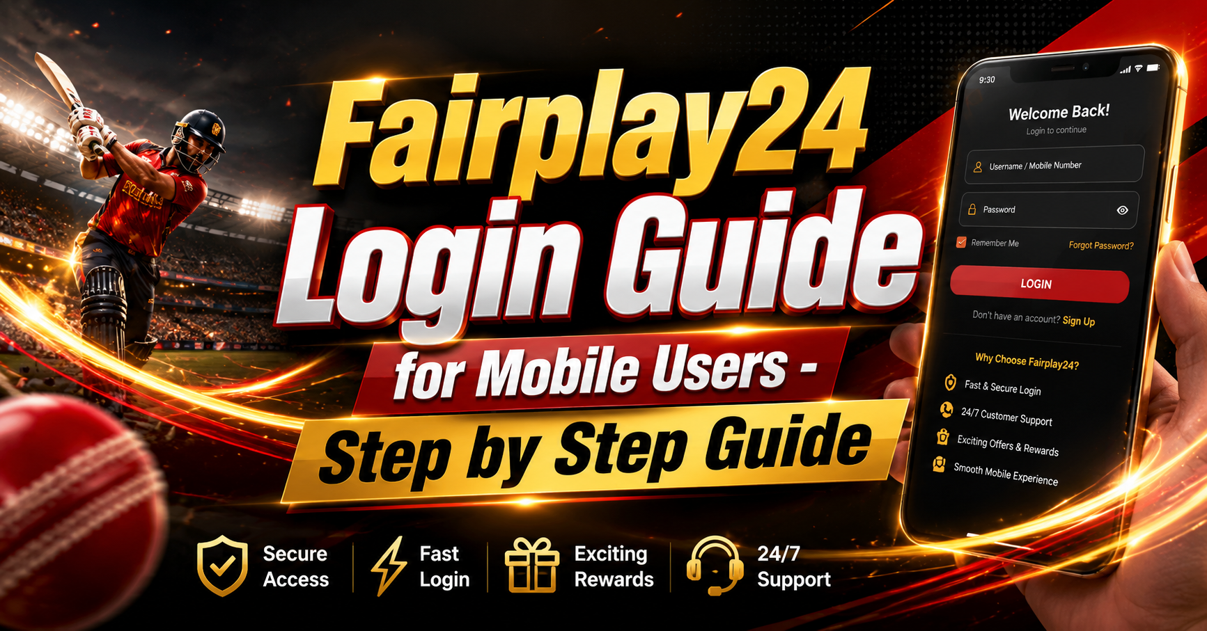Fairplay24 Login Guide for Mobile Users - Step by Step Guide