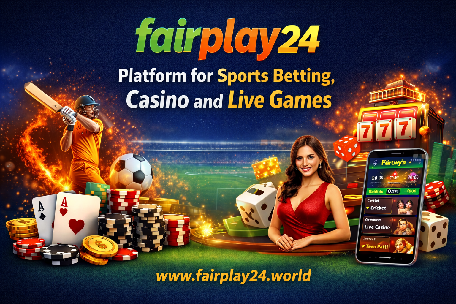 Fairplay24 Platform for Sports Betting, Casino and Live Games