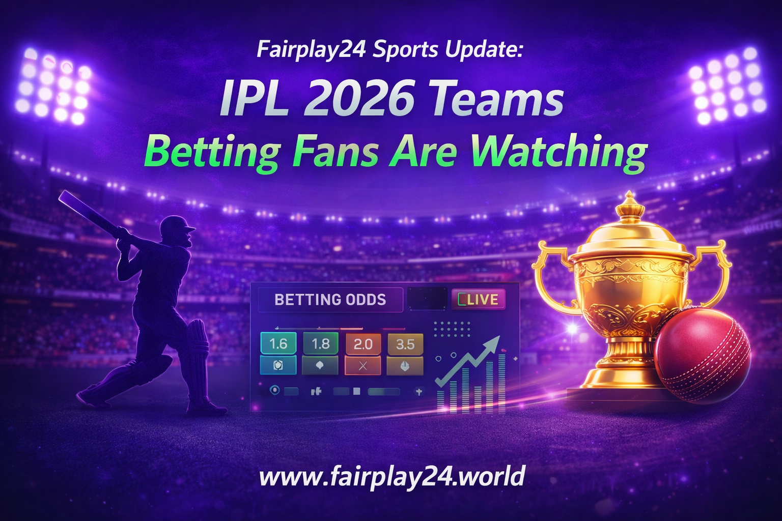 Fairplay24 Sports Update: IPL 2026 Teams Betting Fans Are Watching