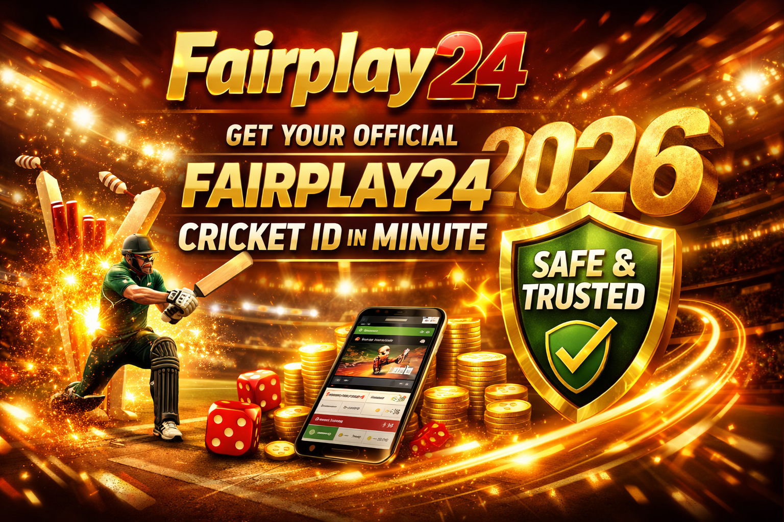Fairplay24 – Get Your Official Fairplay24 Cricket ID in Minute