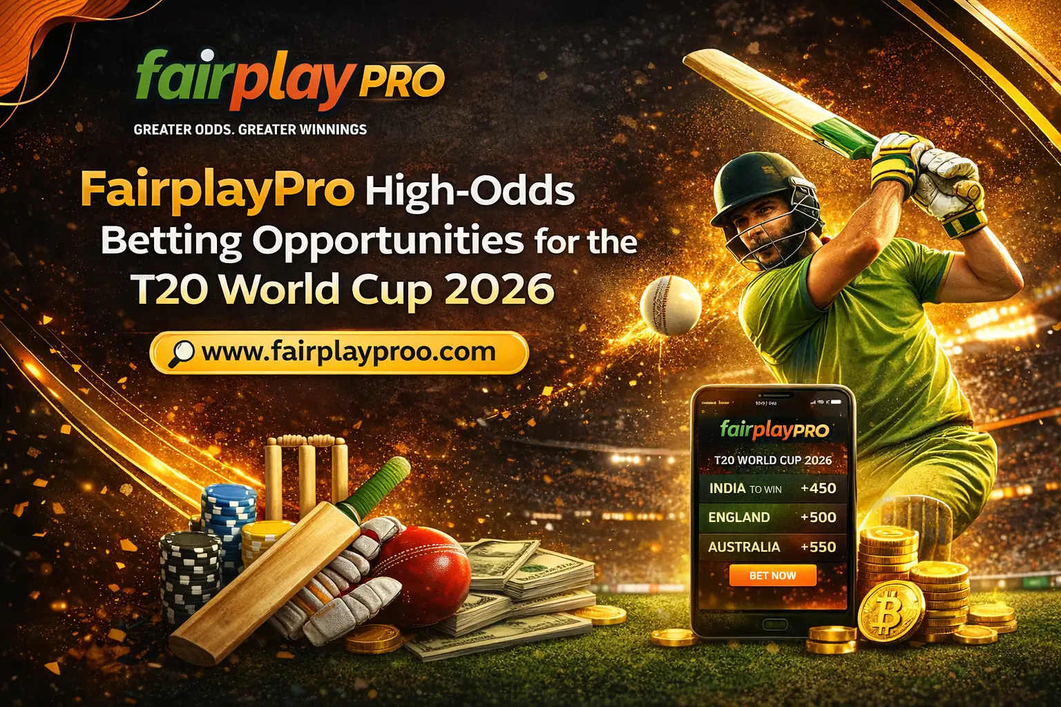 FairplayPro High-Odds Betting Opportunities for the T20 World Cup 2026