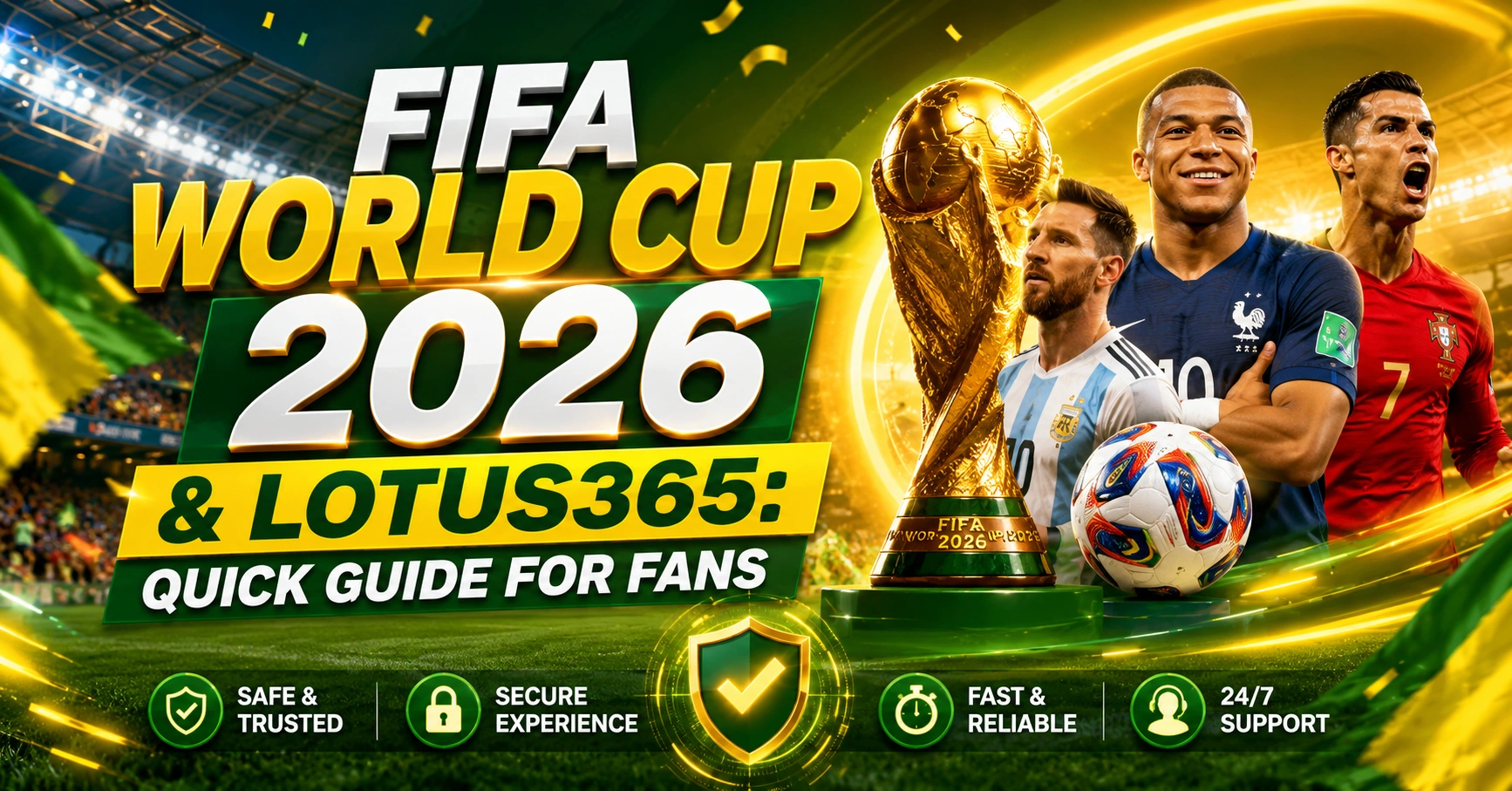 FIFA World Cup 2026 & Lotus365: Quick Guide for Fans