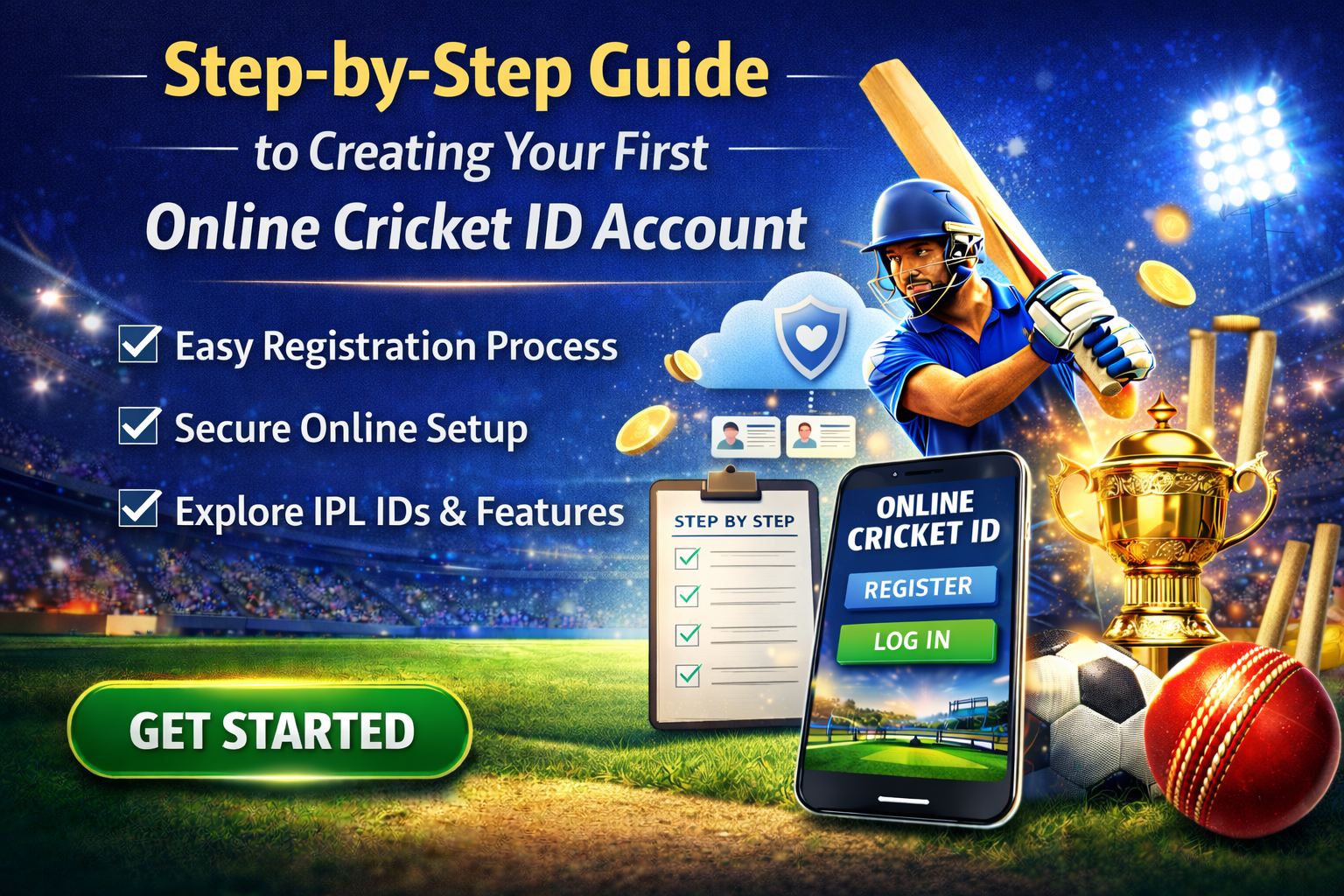 From Beginner to Pro: Step-by-Step Guide to Creating Your First Online Cricket ID Account