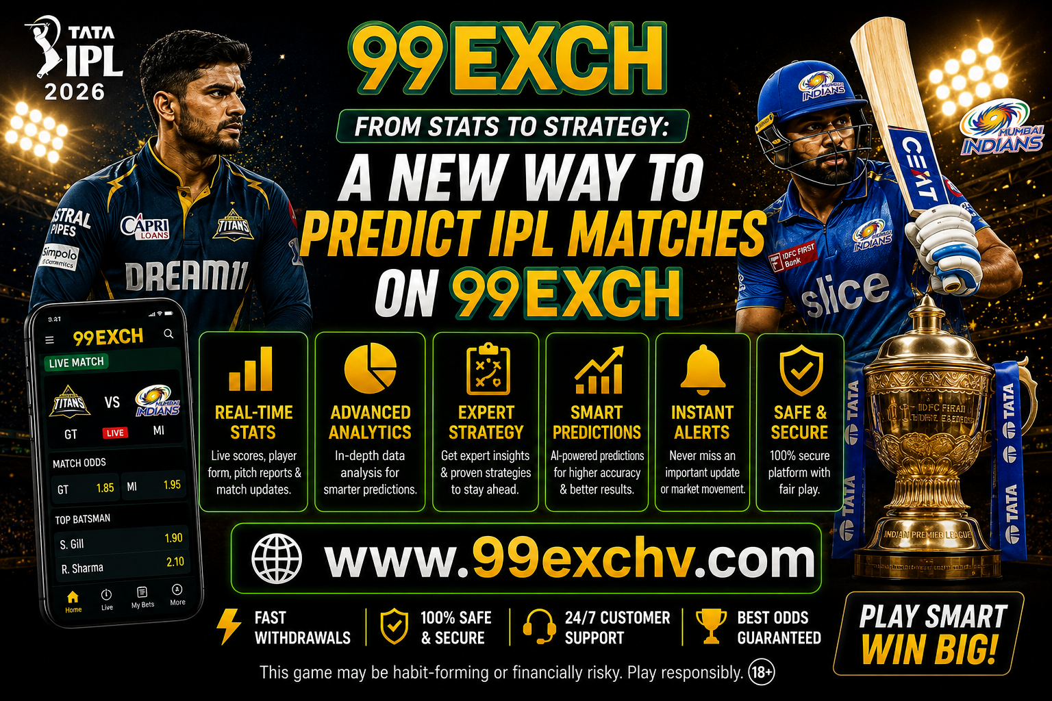 From Stats to Strategy: A New Way to Predict IPL Matches on 99Exch
