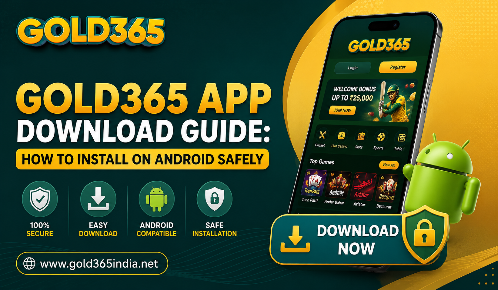 Gold365 App Download Guide: How to Install on Android Safely