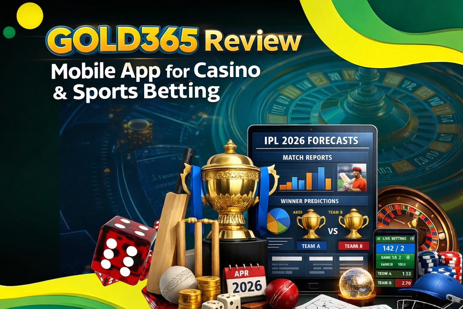 Gold365 Review Mobile App for Casino & Sports Betting