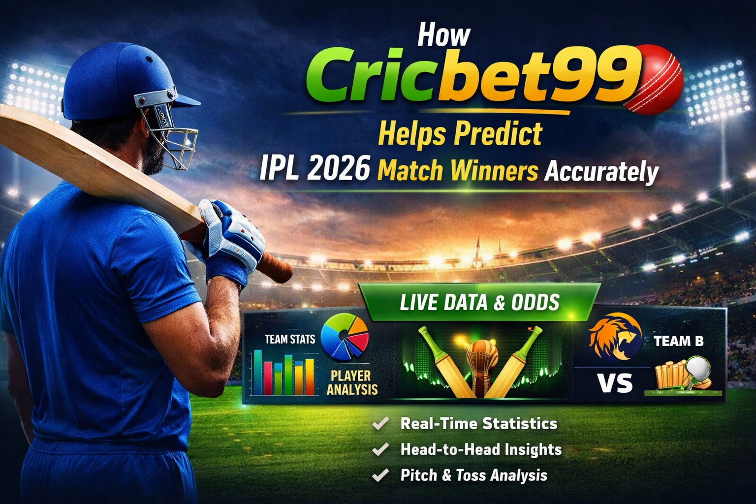 How Cricbet99 Helps Predict IPL 2026 Match Winners Accurately