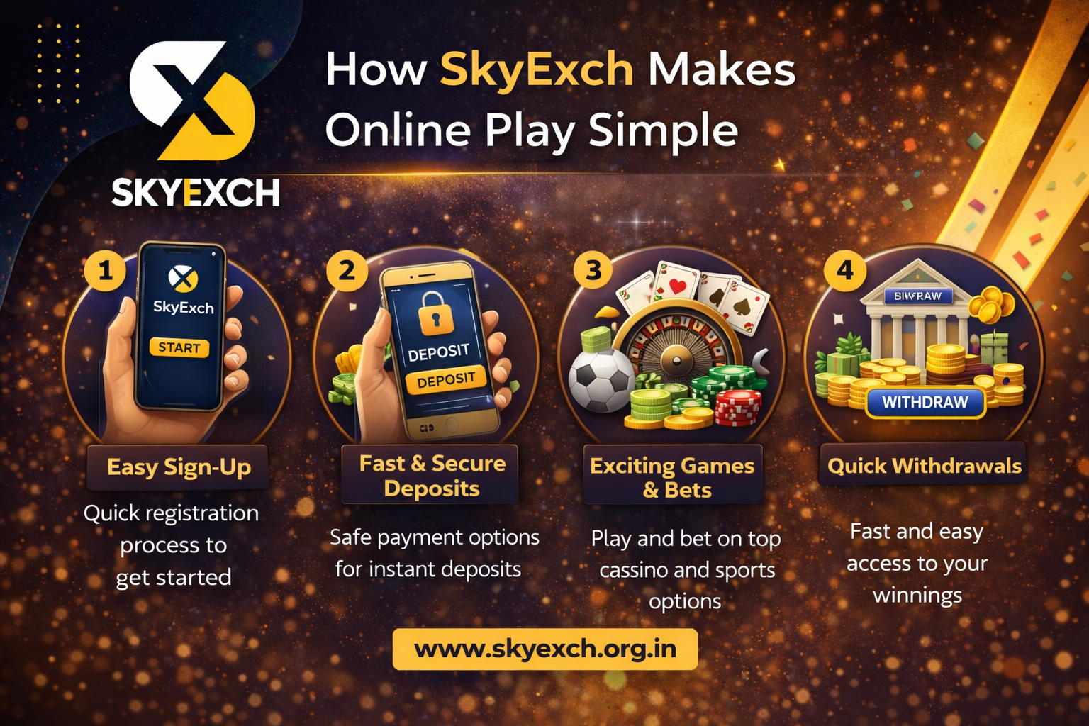 How Skyexch Makes Online Play Simple