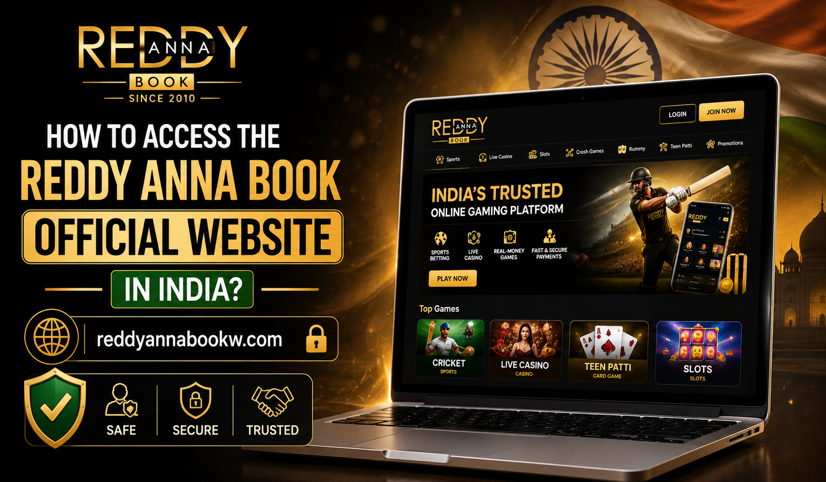 How to Access the Reddy Anna Book Official Website in India?