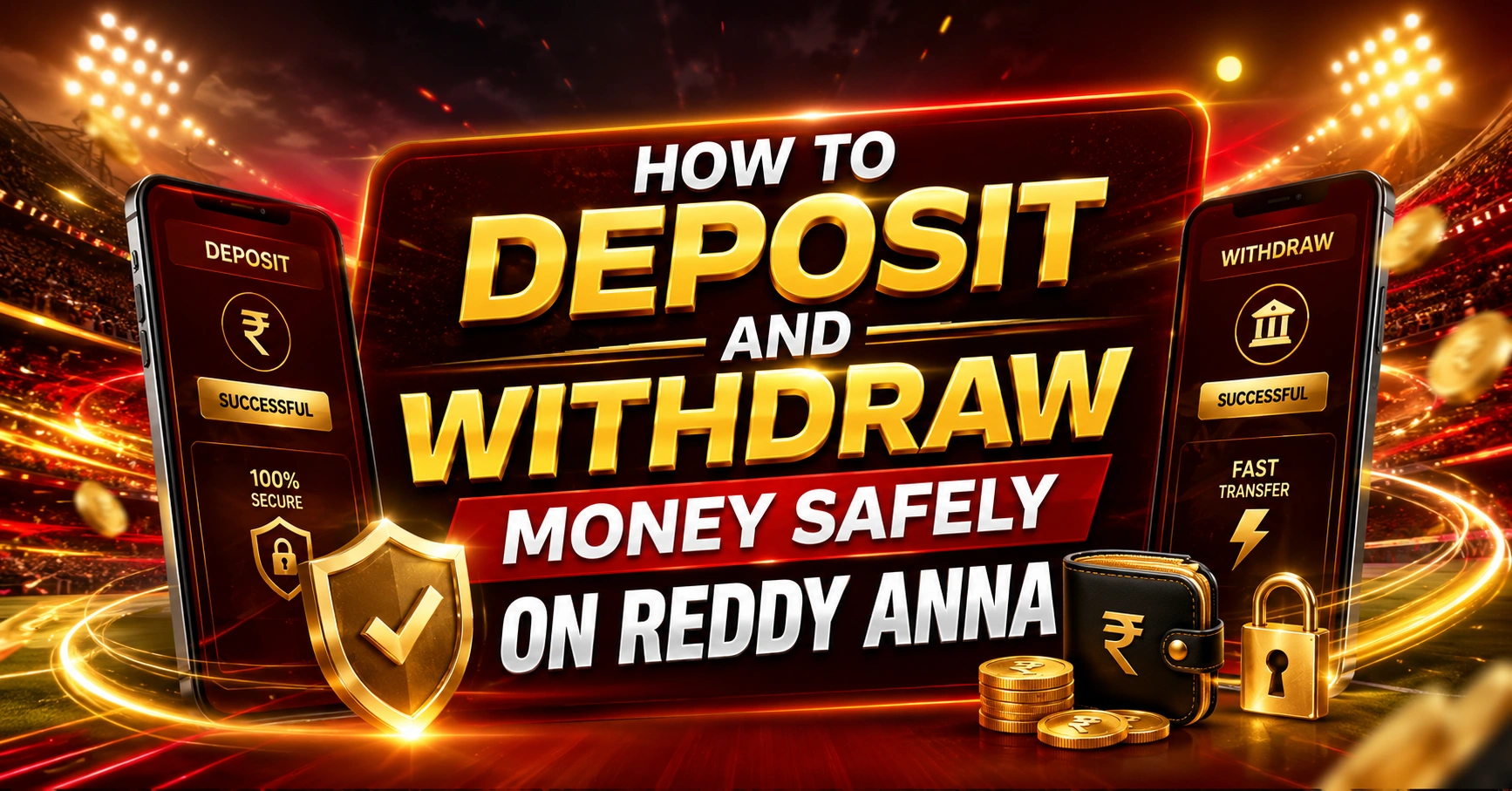 How to Deposit and Withdraw Money Safely on Reddy Anna