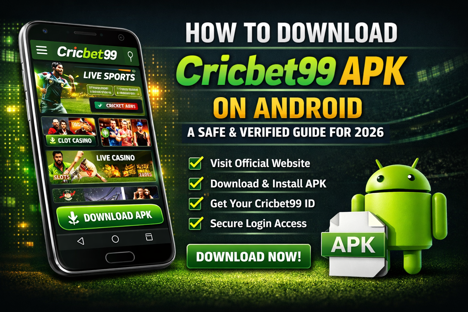 How to Download the Cricbet99 APK on Android: A Safe & Verified Guide for 2026