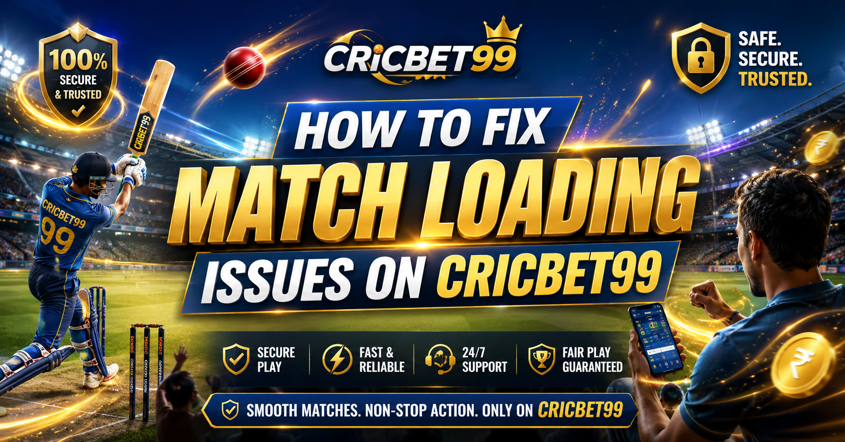 How to Fix Match Loading Issues on Cricbet99